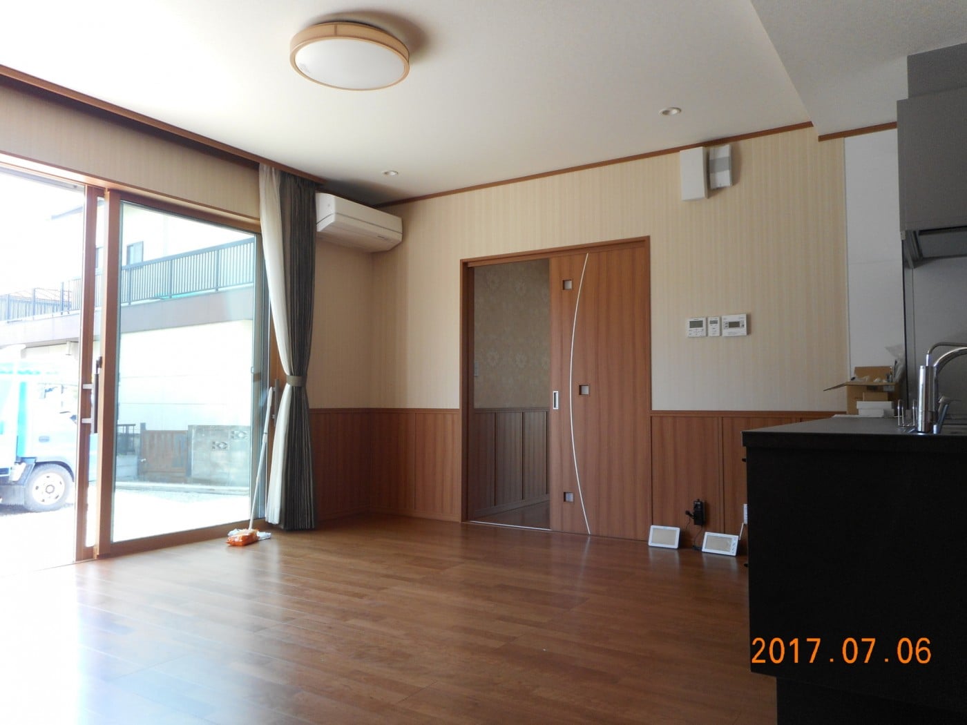 日当たりの良いリビング