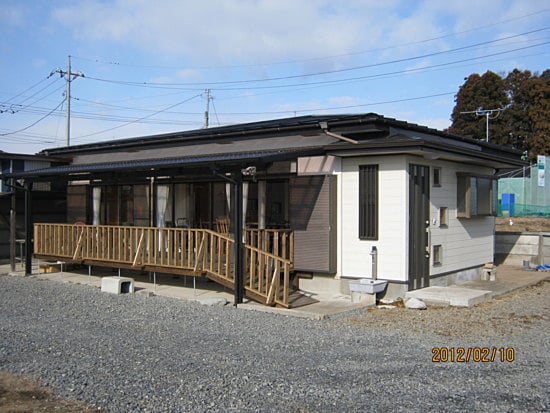静かで広々とした敷地。