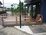 ウッドデッキ